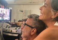 Eri Johnson comemora 1º trabalho com Gloria Pires: "Lá vamos nós"