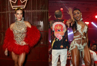 Erika Januza e Lore Improta sambam na final da Viradouro; veja fotos