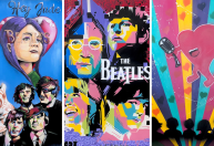 Exposição "Lucy in the Sky with Spray" faz homenagem aos Beatles em SP