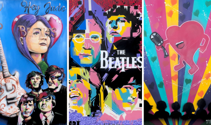 Exposição "Lucy in the Sky with Spray" faz homenagem aos Beatles em SP