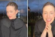 Fabiana Justus faz 1º corte de cabelo durante tratamento de câncer: "Amei"