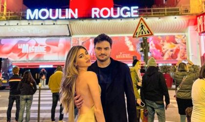 Felipe Neto se declara para namorada em viagem a Paris: "Parou o Moulin Rouge"
