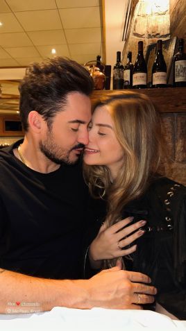 Fernando Zoe e Lara Bissi aparencem de aliança. • Instagram/Lara Bissi