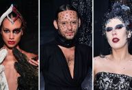 Com looks criativos, famosos se reúnem em festa de Halloween em SP