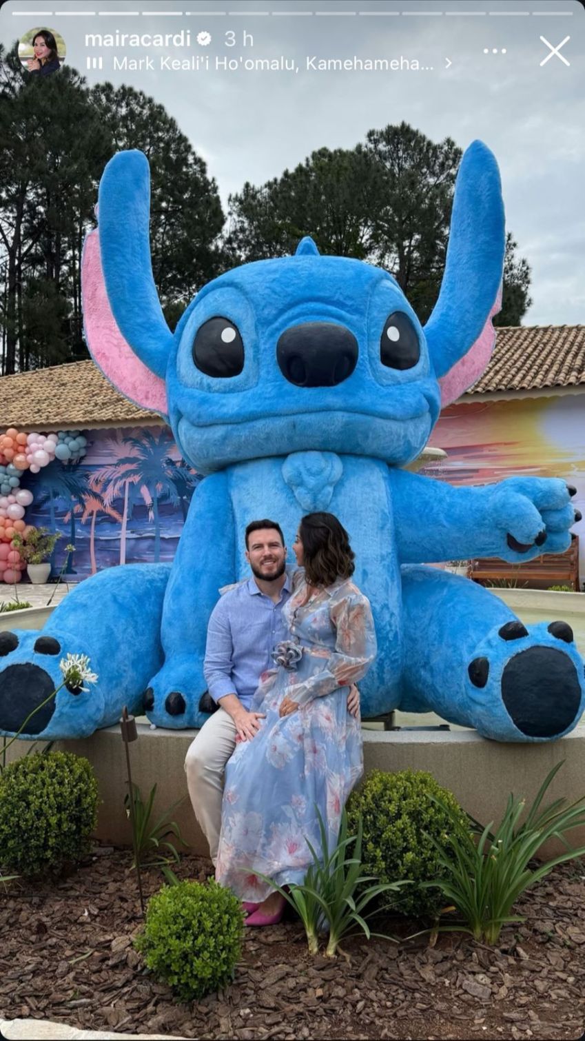 Maíra Cardi e Thiago Nigro na festa de Sophia • Instagram/Maíra Cardi