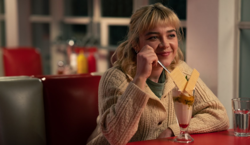 Florence Pugh em "Todo Tempo Que Temos" • Divulgação/Imagem Filmes