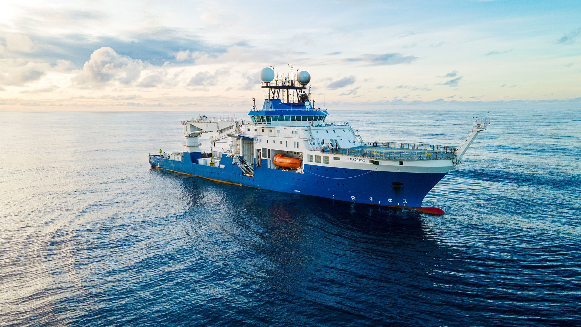 Os cientistas partiram para uma expedição de 30 dias no verão de 2023 a bordo do navio de pesquisa Falkor • ROV SuBastian/Schmidt Ocean Institute via CNN Newsource