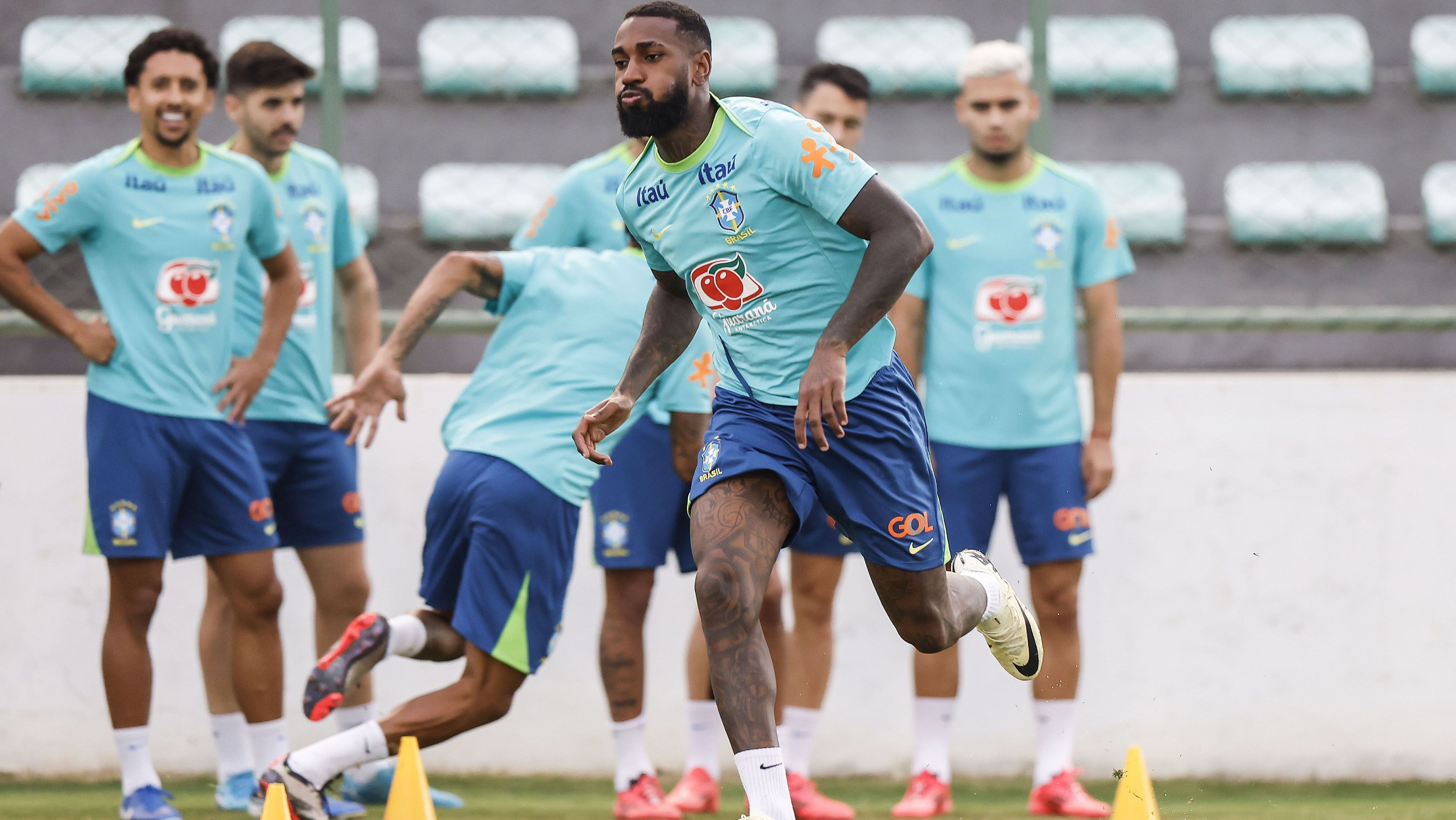 Gerson, do Flamengo, será titular da Seleção Brasileira contra o Peru