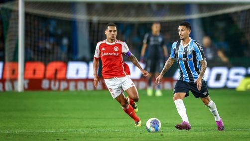Internacional venceu o Grêmio por 1 a 0 no primeiro turno do Brasileiro