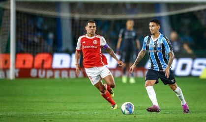 Internacional venceu o Grêmio por 1 a 0 no primeiro turno do Brasileiro