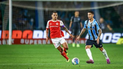 Internacional venceu o Grêmio por 1 a 0 no primeiro turno do Brasileiro