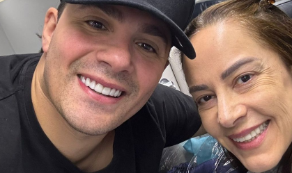 "Mandei foto com cobras": como Silvia Abravanel e Gustavo Moura se conheceram