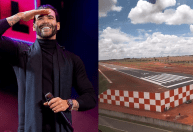 Gusttavo Lima mostra seu aeroporto particular pronto e recebendo voo; veja