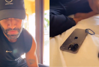 Bilionário, Gusttavo Lima mostra celular destruído: "Não tenho tempo para trocar"