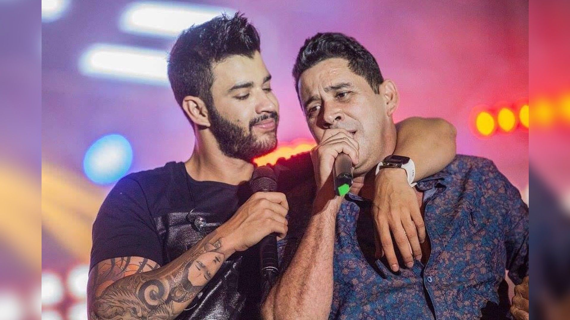 Gusttavo Lima e seu irmão William Lima "Remelexo".