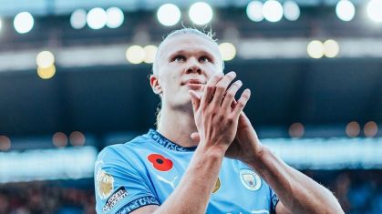 Haaland marcou o gol da vitória do City sobre o Southampton