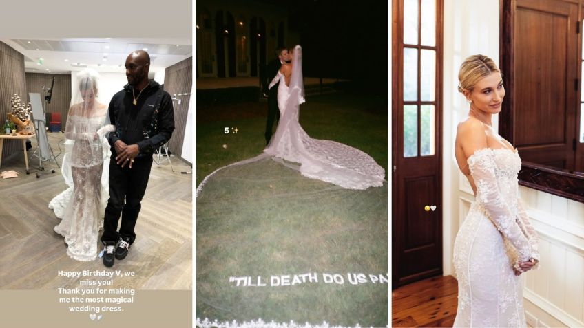 Hailey Bieber mostra fotos de casamento com Justin Bieber • Instagram/Hailey Bieber