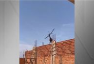 Vídeo: helicóptero gira no ar e faz pouso de emergência em Mato Grosso