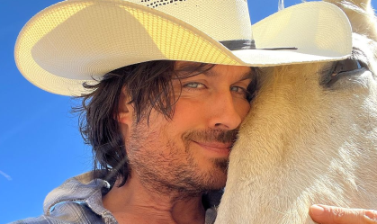 Vivendo na fazenda, Ian Somerhalder diz que carreira de ator ficou "para trás"