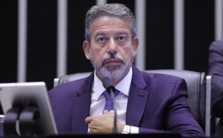 O presidente da Câmara, Arthur Lira