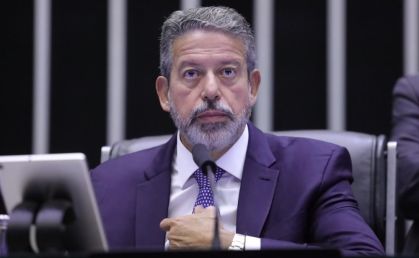 O presidente da Câmara, Arthur Lira