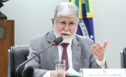 Audiência Pública - Contexto pré e pós-eleitoral venezuelano e outros temas internacionais ocorrido em 28 de julho de 2024. Assessor-Chefe da Assessoria Especial do Presidente da República - Presidência da República, Celso Luiz Nunes Amorim.