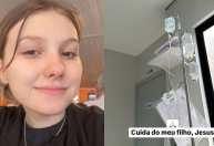 Grávida de 5 meses, Isabel Veloso retoma tratamento contra o câncer