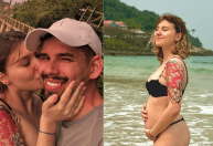 Marido de Isabel Veloso diz que tumor cresceu durante gravidez: "Preocupados"