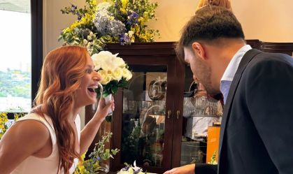 Jade Barbosa mostra novas fotos de cerimônia de casamento