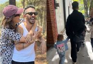 Junior Lima se declara para a mulher e compartilha fotos raras em família