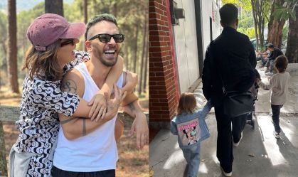 Junior Lima se declara para a mulher e compartilha fotos raras em família