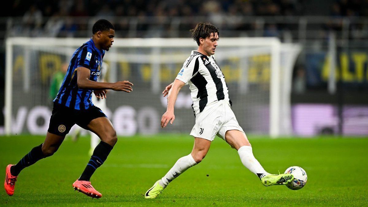 Inter de Milão e Juventus empataram em 4 a 4