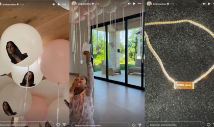 Kim Kardashian ganha festa e diamantes dos filhos em aniversário