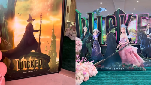 Kim Kardashian ganhou uma exibição especial de "Wicked" antes da estreia do filme