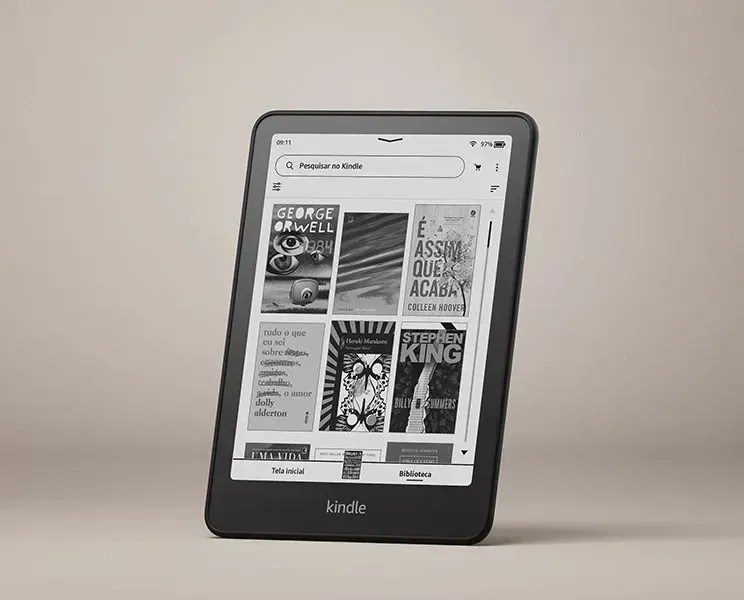 Amazon lança nova linha Kindle, com tela colorida pela primeira