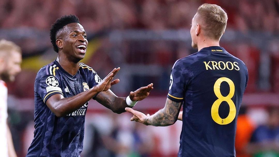 Durante a Bola de Ouro, Kroos posta fotos com Vini Jr: “O melhor” | CNN  Brasil