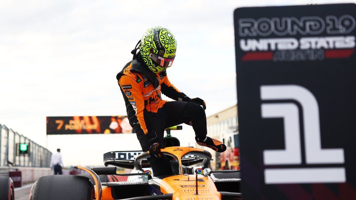 Lando Norris é pole position do GP dos Estados Unidos