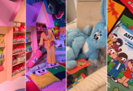 Pelúcia, saco de dormir, mochila: veja lembrancinhas da festa de Maria Flor