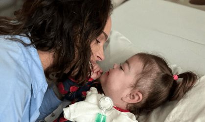 Letícia Cazarré atualiza estado de saúde de filha após internação