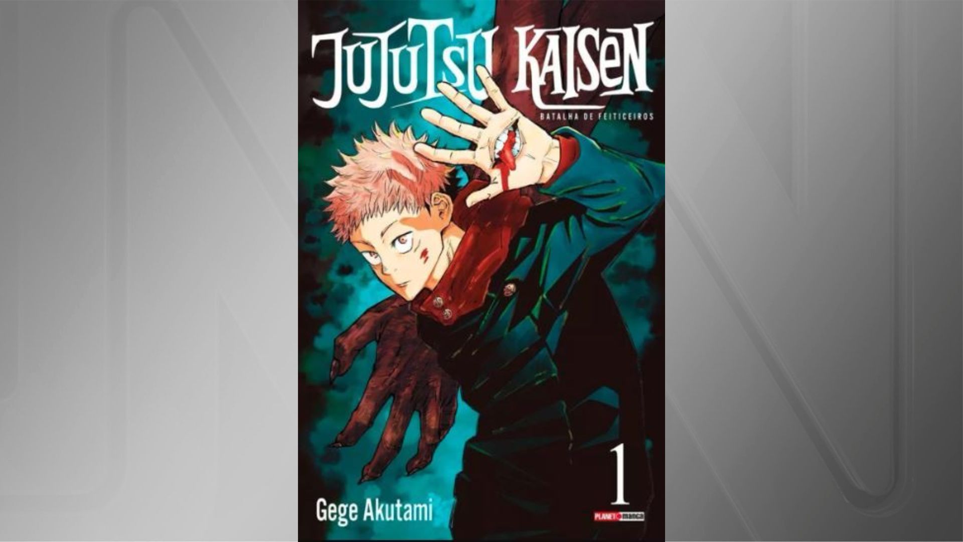 "Jujutsu Kaisen: Batalha de Feiticeiros Vol. 1" (2020), de Gege Akutami • Divulgação
