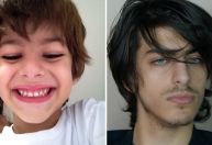 Isabeli Fontana compartilha fotos raras de filho com Henri Castelli