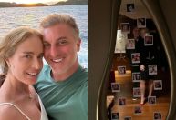 Angélica e Luciano Huck celebram 20 anos de casados com noite romântica em hotel