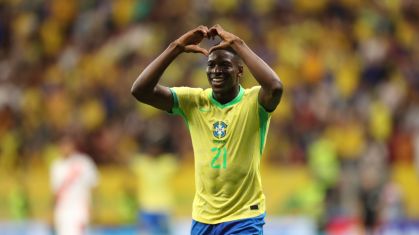 Luiz Henrique voltou a balançar as redes pela Seleção Brasileira
