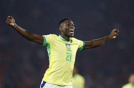 Luiz Henrique marca primeiro gol vestindo a camisa da Seleção Brasileira