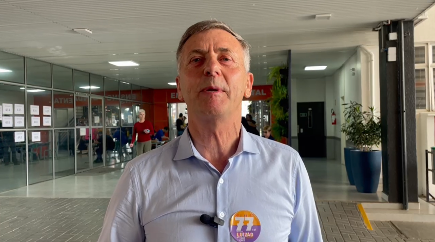 Luizão Goulart, candidato à prefeitura de Curitiva • Reprodução