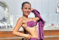 Maiara, dupla de Maraisa, comemora ganho de 2 quilos de músculos