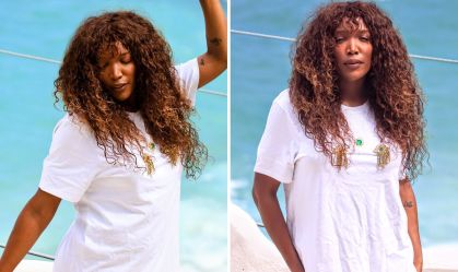 Após Rock in Rio, Majur grava clipe no Vidigal; veja fotos