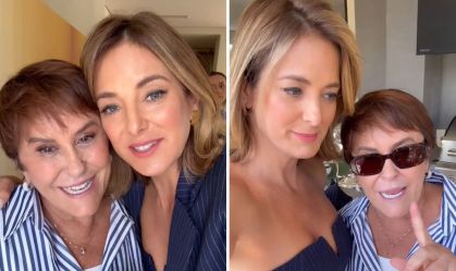 Ticiane Pinheiro mostra encontro com Marcia Sensitiva