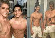 Filho de Márcio Garcia chama a atenção de internautas em fotos: “Genética abençoada”