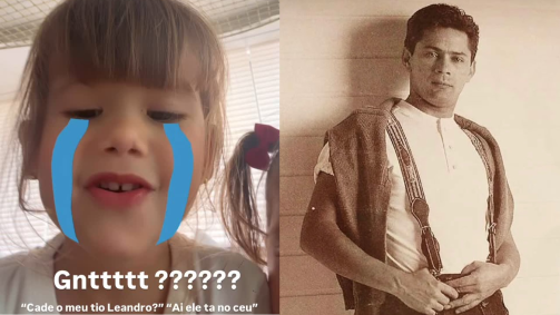 Ela é fruto do relacionamento da empresária com o cantor Zé Felipe filho do sertanejo Leonardo, que era dupla de Leandro no começo da carreira